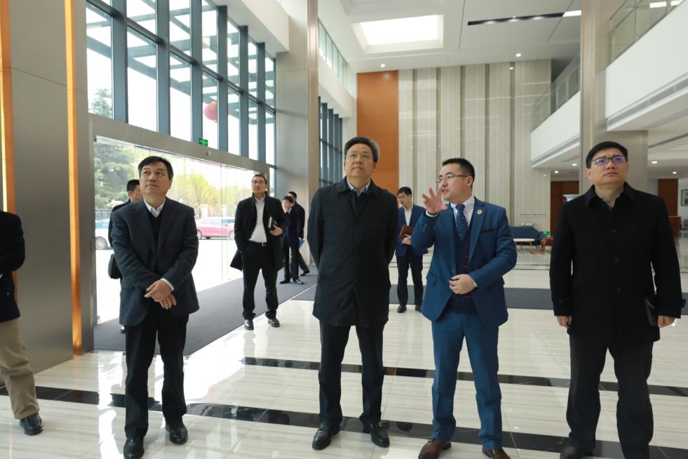 蘇州高新區(qū)黨工委書記、區(qū)長吳新明書記、王牟、黃鋒主任一行調研通錦